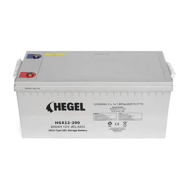 Аккумуляторная батарея HEGEL GEL 200-12 12 В 200 Ач (522 &times; 238 &times; 223 мм), 57 кг 6-CNFJ-200 фото