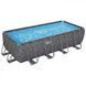 Каркасный бассейн Bestway 561KG 732&times;366&times;132 см, 30045 л с песчаным фильтр-насосом, тентом и лестницей 561KG фото 2