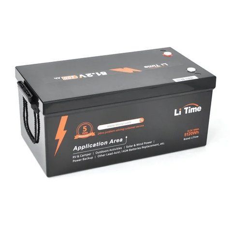 Аккумулятор Li-TIME LiFePO4 BASIC 51,2V 100Ah 5120Wh(100/100A), заряд 57,6В/12А L51.2V100-BASIC-16-A250 фото