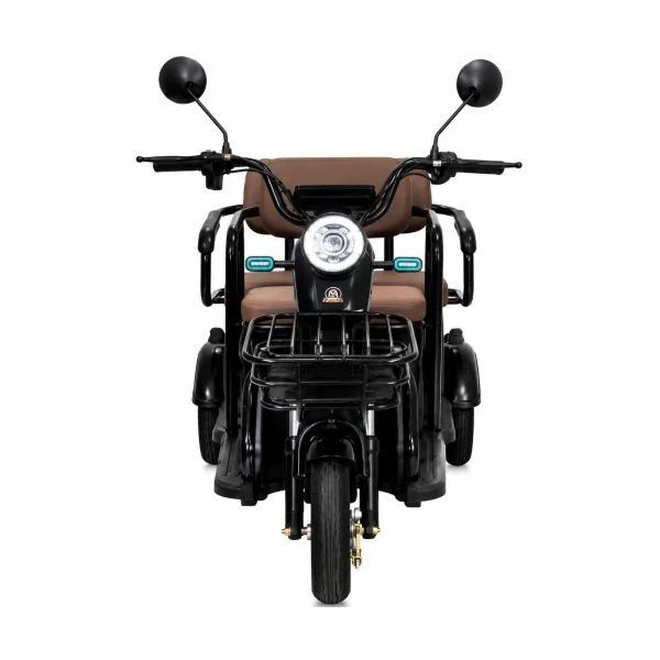 Електротрайк TRIVARO MAX 1000W з багажником та пасажирськими сидіннями 0269/МК фото
