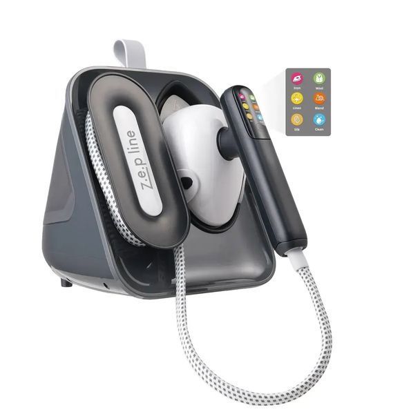 Ручний відпарювач Zepline ZP-00222 Pro, 3000 Вт, 1.5 л, сенсорне керування, подавання пари 50 г/хв, функція самоочищення JSJ819с фото