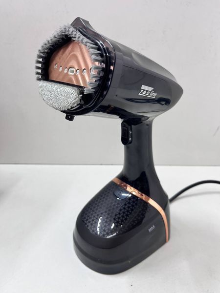 Ручной отпариватель Zepline ZP-206 Compact, 3000 Вт, вертикальный, керамическое покрытие, 500 мл, защита от капель, быстрое нагревание &mdash; 35 сек WJM384ч фото
