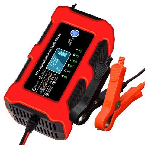Зарядное устройство 12V мощностью 10 Ah для аккумуляторов различных видов с дисплеем SBC1210//1 фото