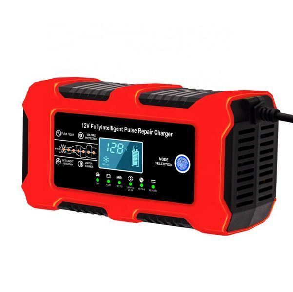 Зарядное устройство 12V мощностью 10 Ah для аккумуляторов различных видов с дисплеем SBC1210//1 фото