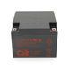 Акумуляторна батарея CSB GPL12260, 12V 26Ah (166х175х125 мм), Q2/72 (В'ЄТНАМ) GPL12260 фото 2