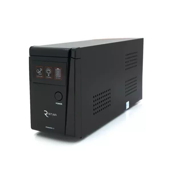 Комплект ДБЖ Ritar RTSW-600NL12 LED 360 Вт з акумулятором AGM Ritar HR12240W 12 В 65 А&middot;год 28947-21969 фото