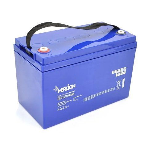 Аккумуляторная батарея MERLION ORBUS GLO12V100Ah (329 x 172 x 218) BLUE Q1/36 GLO12V100Ah_BLUE фото