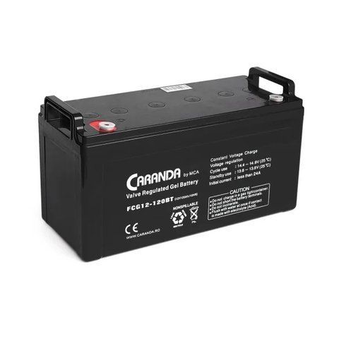 Аккумуляторная батарея MCA FCG12-120BT GEL 12 В 120 Ач (331 x 174 x 214), 33 кг FCG12-120BT фото