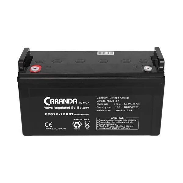 Аккумуляторная батарея MCA FCG12-120BT GEL 12 В 120 Ач (331 x 174 x 214), 33 кг FCG12-120BT фото