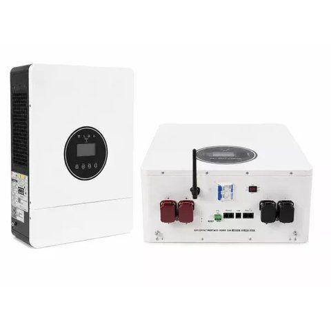 Комплект резервного живлення Felicity IVEM4024-II 4kW з акумулятором MUST LP16-24200 LiFePO4 25.6V 200Ah 45561-32861 фото