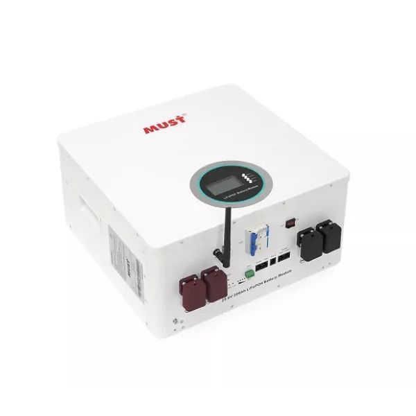 Комплект резервного живлення MUST PV18-3624ECO 3600 Вт 24 В + акумулятор LiFePO4 MUST LP16-24200 25,6 В 200 А&middot;год 5,12 кВт&middot;год 44594-32861 фото