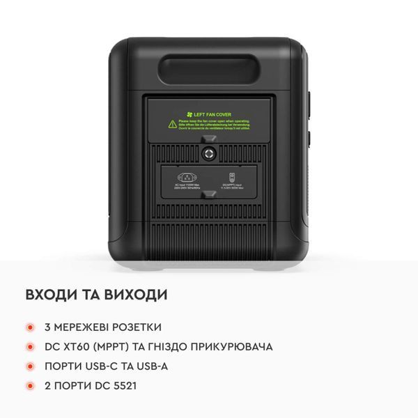 Портативна зарядна станція Fossibot F2400 74360000-1 фото