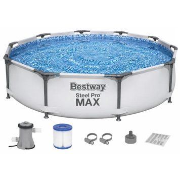 Каркасний басейн Bestway 56408 Steel Pro Max 305&times;76 см 56408 фото
