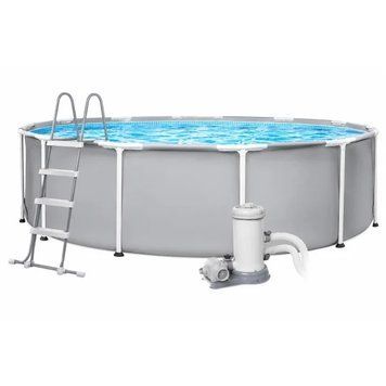 Каркасный бассейн Intex Prism Frame 26718FR 366&times;122 см с лестницей и фильтр-насосом 3785 л/ч 26718FR фото