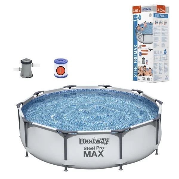Каркасний басейн Bestway 56408 Steel Pro Max 305&times;76 см 56408 фото