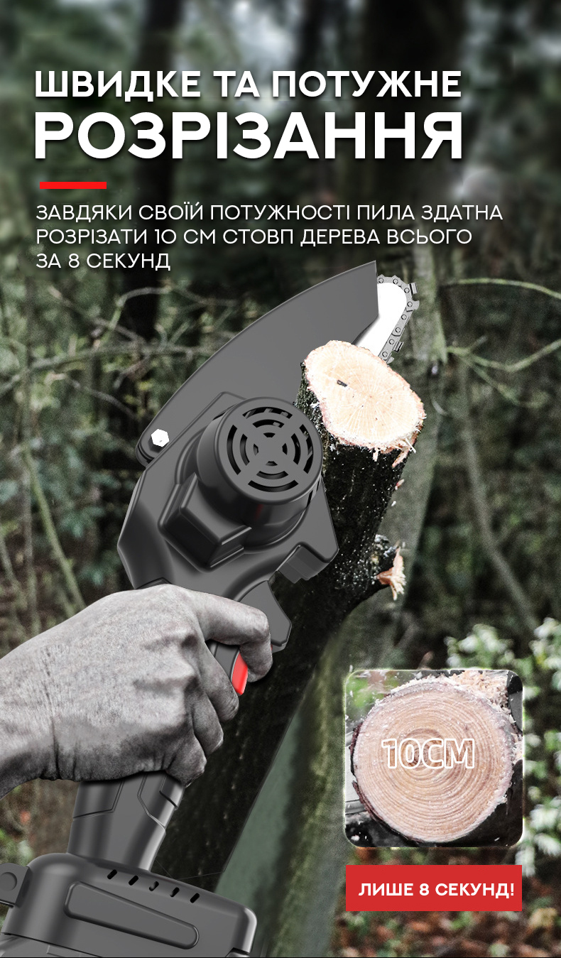 Защитный кожух цепной пилы